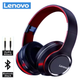 Повнорозмірні навушники Lenovo HD200 Bluetooth, бездротова/провідна гарнітура з мікрофоном, ігрові навушники з шумопоглинанням, Black - зображення 1
