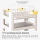Столик пеленальный Mealux Betty с матрасом (KD-E052 Grey/White + mattres) - изображение 7