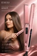 Плойка для волос IPARAH PROFESSIONAL STRAIGHTENER Плойка для локонов, Стайлер для волос, Утюжок для выпрямления волос с температурным контролем 140-230°C 50 Вт Pink - изображение 1