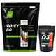 Сывороточный протеин 80% 2кг TNT Nutrition Шоколадный чизкейк + подарок Омега-3 - изображение 1