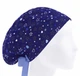 Медицинская шапочка женская HeadwearUniverse one size принт Звёздочки сердечки - изображение 1