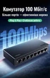 Коммутатор сетевой UGREEN 8-портовый Gigabit Ethernet Switch в алюминиевом корпусе Black (CM632) - изображение 2