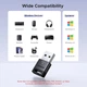 Bluetooth-адаптер Ugreen USB Bluetooth 6.0 Dongle Receiver EDR & BLE передатчик для компьютера, ноутбука Black (CM748) - изображение 4