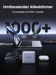 Сетевое зарядное устройство UGREEN Nexode USB C Charger 100W 5-Port GaN Power Supply Multiple PD Charger Space Gray (X563) - изображение 8