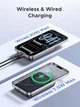 Внешний аккумулятор повербанк магнитный UGREEN Power Bank PD 20 Вт USB-C 10000 mAh Grey (PB561) - изображение 2