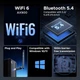 WiFi-адаптер UGREEN USB AX900 + Bluetooth 5.4 WiFi 6 Adapter 5GHz/2.4GHz 6dBi Black (CM845) - изображение 2
