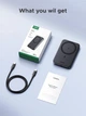 Внешний аккумулятор повербанк магнитный UGREEN Power Bank PD 20 Вт USB-C 10000 mAh Grey (PB561) - изображение 8