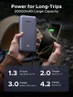 Зовнішній акумулятор повербанк UGREEN Power Bank Nexode Power Bank 20000 mAh 45 W з вбудованим кабелем Grey (PB536) - зображення 3