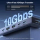 USB-концентратор UGREEN Revodok Pro 6 в 1 USB-C Hub to DisplayPort 4K 60Hz, 100W Power Delivery 10Gbps USB-A and USB-C 3.2 (CM818) - изображение 4