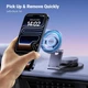 Автодержатель для смартфона магнитный Ugreen Magsafe Car Mount 360° Rotation Magnetic Phone Holder (LP865) - изображение 3