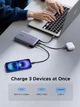 Зовнішній акумулятор повербанк UGREEN Power Bank 20000 mAh 145 W для ноутбука з кабелем Grey (PB551) - зображення 6