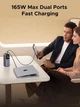 Внешний аккумулятор повербанк UGREEN Nexode Power Bank 20000mAh 165W со встроенным кабелем Grey (PB726) - изображение 3