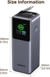 Внешний аккумулятор повербанк UGREEN Nexode Power Bank 20000mAh 165W со встроенным кабелем Grey (PB726) - изображение 9