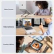 Универсальная подставка для ноутбука UGREEN Laptop Stand 10-17.3" алюминиевая Silver (LP866) - изображение 6