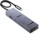 USB-концентратор UGREEN Revodok Pro 6in1 USB C Hub Gigabit Ethernet Adapter with 4K 60Hz HDMI, 100W PD 10Gbps USB A & C Gray (CM828) - зображення 1
