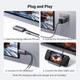 Кабель перехідник Ugreen USB C to HDMI Cable with 100W 4K@60Hz 2 м Grey (CM675) - зображення 5