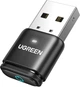 Bluetooth-адаптер Ugreen USB Bluetooth 5.3 aptX HD AD для ПК, PS4, PS5, Switch Black (CM668) - зображення 9
