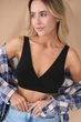 Топ для беременных и кормящих Stefania ТМ Юла Мама XL черный (UW-1.01.1) - изображение 8