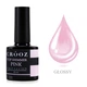 Топ закрепитель для гель-лака Crooz Shimmer Pink без липкого слоя 8 мл - изображение 1