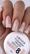 Гель для наращивания Crooz Flourish Crush №08 молочно-персиковый 15 мл - изображение 2