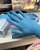 Перчатки нитриловые неопудренные Medicom SafeTouch S голубые 100 шт - изображение 5