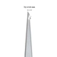 Пинцет для бровей Staleks Pro Expert 10 Type 7 скошенный острый - изображение 2