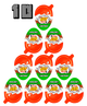 Комплект Шоколадных яиц Kinder Joy Майнкрафт Minecraft 10 шт по 20 г - изображение 1