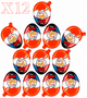 Комплект шоколадных яиц Kinder Joy Funko Stranger Things 12 шт. по 20 г (413E2A14B170) - изображение 1
