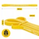 Эспандер-петля 4FIZJO Power Band 8 мм 2-5 кг резина для фитнеса и спорта Yellow (P-5907222931783) - изображение 8