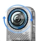 Быстросъемные защитные линзы aMagisn AD09 для Insta360 X4, закаленное стекло 34 мм, прозрачность более 95% (0BCF7F587731) - изображение 2
