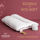 Подушка MirSon DeLuxe Eco-Soft Jojoba 566 Ортопедическая 50х70 см (2200000625175) - изображение 5