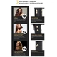 Профессиональный фен IPARAH P-390G BLACK, 4 уровня обдува, 4 уровня температуры, 110000RPM, 1500-1700W - изображение 9