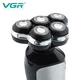 Электробритва VGR V-385 роторная с аккумулятором 1200 mAh и защитой IPx5 - изображение 6