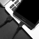 Кабель USB C 2A (1m) Hoco X13 — чорний - зображення 5