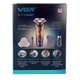 Электробритва VGR V-313, роторная, IPX7, синяя - изображение 4