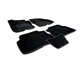 Коврики в салон (ворсовые) Ford Kuga 2008-2012, черные, 5шт, Seintex, 71689 - изображение 2
