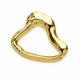 Брошь BROCHE Модерн Капри из стали золотистая BRBF115521 - изображение 2