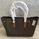 Сумка тоут Michael Kors Hamilton Moderne Large Signature Logo Tote Bag Brown - зображення 5