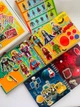 Подарочный набор на липучках LEGO Super Heroes BOX (2 большие книги + стикеры, 46 персонажей, оружие и локации) - изображение 8