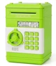 Детский сейф-копилка Number Bank с электронным кодовым замком и звуковыми эффектами Зеленый - изображение 1
