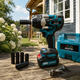 Гайковерт акумуляторний Krafftec Germany PRO 48V 8Ah 1500 Нм безщітковий ударний синій - зображення 8