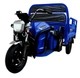Грузовой электротрицикл Crosser Cargo 16 1200W 60V/58AH трехколесный электроскутер самосвал грузоподъемность 500 кг Синий (LUX1863) - изображение 1