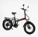Электровелосипед фетбайк Corso Kraft 20" 500W 48V/15Ah Shimano дисковые тормоза зеркала складной руль Красный (LUX1840) - изображение 1