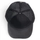 Бейсболка-кепка NB Snapback черная Rip-Stop с перфорацией, летняя унисекс, регулируемая 56-59 см - изображение 5