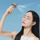 Ручной вентилятор Turbo M11 Портативный охладитель воздуха встроенный аккумулятор, регулировка скорости 0-120, цифровой дисплей Серый - изображение 5