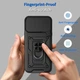 Чехол Camshield c кольцом-подставкой на Infinix Note 60 (X6879) / silver - изображение 4
