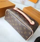 Жіноча сумка-косметичка колір коричневий несесер Louis Vuitton (112) - изображение 5