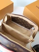 Жіноча сумка-косметичка колір коричневий несесер Louis Vuitton (112) - изображение 7