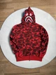Зіп-худі червоний Bape Camo XS - изображение 1
