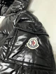 Куртка Moncler глянцева 5000 чорна Л - изображение 4